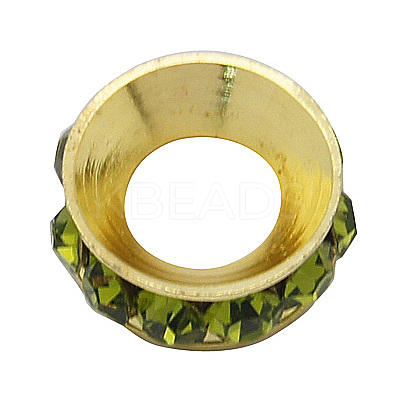 Grade A Brass Rhinestone Beads RB-H062-1-1