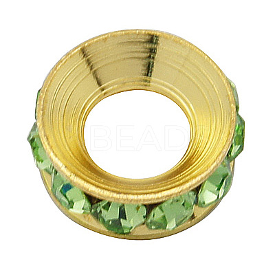 Grade A Brass Rhinestone Beads RB-H062-3-1