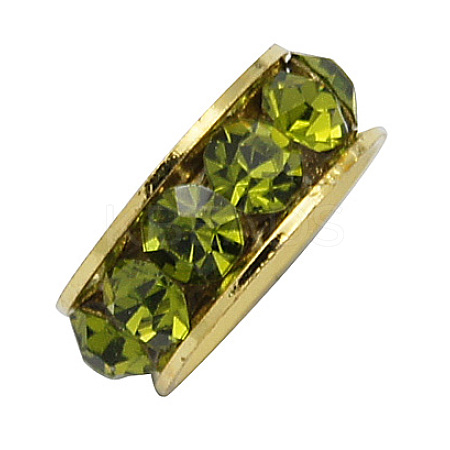 Grade A Brass Rhinestone Beads RB-H062-1-1