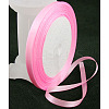 Breast Cancer Pink Awareness Ribbon Making Materials Single Face Satin Ribbon RC12mmY082-2