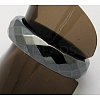Non-Magnetic Synthetic Hematite Wide Band Rings RJEW-A026-2-2