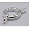 925 Sterling Silver Large Spring Rings Clasps STER-A007-13B-2