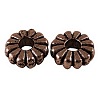 Tibetan Style Spacer Beads TIBEB-LF0720YKG-R-FF-1