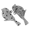 Tibetan Style Alloy Pendants TIBEP-A100631-S-LF-1