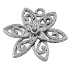 Tibetan Style Alloy Pendants TIBEP-EBB088YKG-AS-FF-1