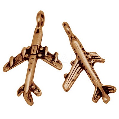 Tibetan Style Alloy Pendants TIBEB-A101638-R-FF-1