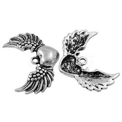 Tibetan Style Alloy Pendants TIBEB-EA11896YKG-AS-LF-1