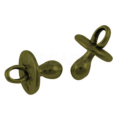 Tibetan Style Alloy Pendants TIBEP-ZN3004-AB-LF-1