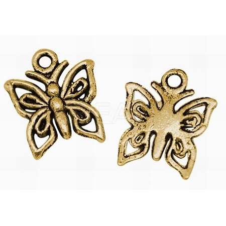 Tibetan Style Alloy Pendants TIBEP-A890-AG-FF-1