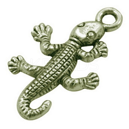 Tibetan Style Alloy Pendants TIBEP-LF10906YKG-AB-FF-1