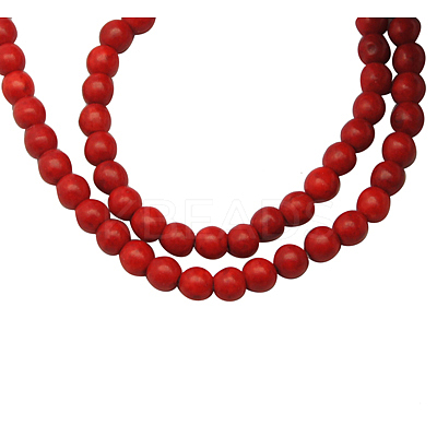 Synthetic Howlite Bead TURQ-5D-150-1