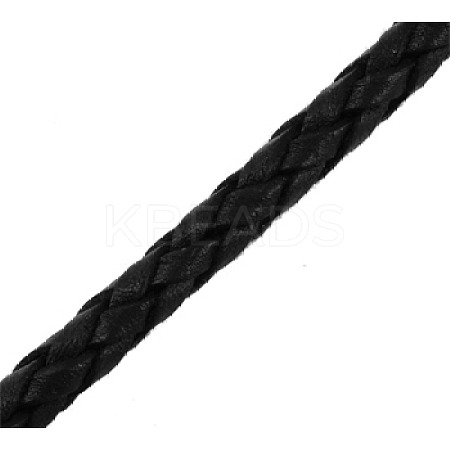 Braided Leather Cord VL3mm-1-1