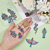 2 Sets Alloy Pendants PALLOY-DC0001-10-3