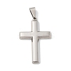 Non-Tarnish 304 Stainless Steel Pendants STAS-C105-02P-1