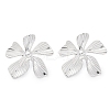 304 Stainless Steel Stud Earrings for Women LS-EJEW-K306-20P-4