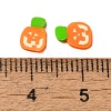 Halloween Handmade Polymer Clay Cabochons CLAY-F005-01-3