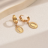 Elegant and Versatile 201 Stainless Steel Hoop Earrings LS-FA2332-1-3