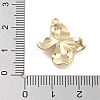 Brass Pave Clear Cubic Zirconia Pendants LS-KK-Z061-13G-02-3
