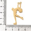 304 Stainless Steel Pendants STAS-R131-11G-04-3