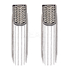 2Pcs Fashionable Iron Tassel Epaulettes FIND-FH0009-47-1
