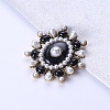 Golden Alloy Brooches PW-WG25DE7-01-4