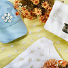 Flower Shape Cloth Embroidery Ornaments Accessories DIY-WH0568-60-4