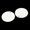 Porcelain Blank Big Pendants PORC-PW0001-100-4