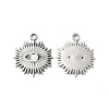 Non-Tarnish 304 Stainless Steel Pendant Cabochon Settings STAS-L268-012P-1
