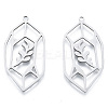 Non-Tarnish 201 Stainless Steel Pendants STAS-N090-LA970-1-1