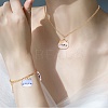 24Pcs 8 Styles Alloy Enamel Pendant Cute Print Cat Head Pendant DIY Necklace Bracelet Pendant Earring Accessories JX584A-7