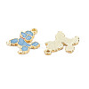 Alloy Enamel Pendants ENAM-N055-013B-NR-3