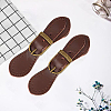 CutHollow 2Pcs Leather Toggle Buckle AJEW-CL0001-26C-4