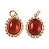 Natural Carnelian(Dyed & Heated) Pendants KK-P283-48G-1