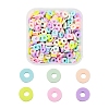 Handmade Polymer Clay Beads Strands CLAY-YW0001-19A-1