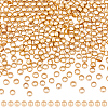3Bags Brass Crimp Beads KK-BBC0026-09C-1