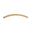 Brass Curved Tube Beads FIND-WH0110-155B-1