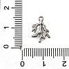 304 Stainless Steel Pendant Rhinestones Setting STAS-C119-23P-3