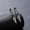 304 Stainless Steel Hoop Dangle Earrings for Men WGD23A3-01-2