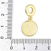 Rack Plating Brass Enamel European Dangle Charms KK-P287-50G-4