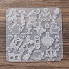Pendant Silicone Molds AJEW-S041-04A-4