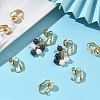 SHEGRACE Brass Clip-on Earring Findings XGR0066G-53G-5