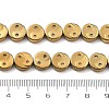 Electroplated Synthetic Non-magnetic Hematite Beads Strands G-B132-C01-01A-4