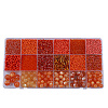 DIY 18 Style Resin & Acrylic Beads Jewelry Making Finding Kit DIY-NB0012-04H-1