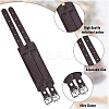3Pcs 3 Colors Imitation Leather Cord Bracelet BJEW-FH0001-02-5