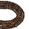 Natural Tiger Eye Beads Strands G-C280-B21-8mm-5