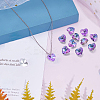 Faceted Glass Charms RGLA-SC0001-03A-4