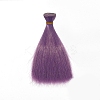 Plastic Long Straight Hairstyle Doll Wig Hair DOLL-PW0001-033-01-1