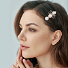5 Bags 4 Styles Zinc Alloy Hair Bobby Clips PHAR-SP0001-08-4