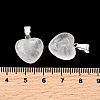 Natural Quartz Crystal Pendants G-I311-A12-4