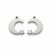 Non-Tarnish 201 Stainless Steel Charms STAS-N092-106-2